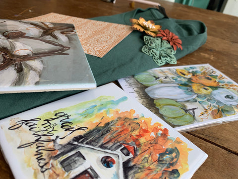 The Story Behind Our NEW Fall Collection | Pam Coxwell From the Heart Art
