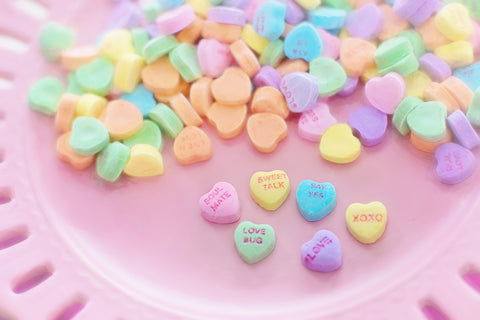 Candy Message Hearts