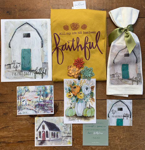 Story Behind the Art: What's Inside September's "Lemonade Reminders" Christian Subscription Box for Women (+ Why I Chose It) | Pam Coxwell From the Heart Art