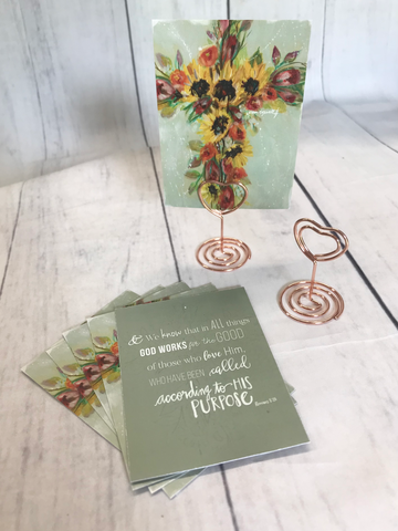 Story Behind the Art: What's Inside August's "Lemonade Reminders" Christian Subscription Box for Women | Pam Coxwell From the Heart Art