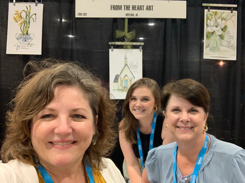 Behind the Scenes: How It Felt Attending Our First Trade Show Since the Shutdown | Pam Coxwell From the Heart Art