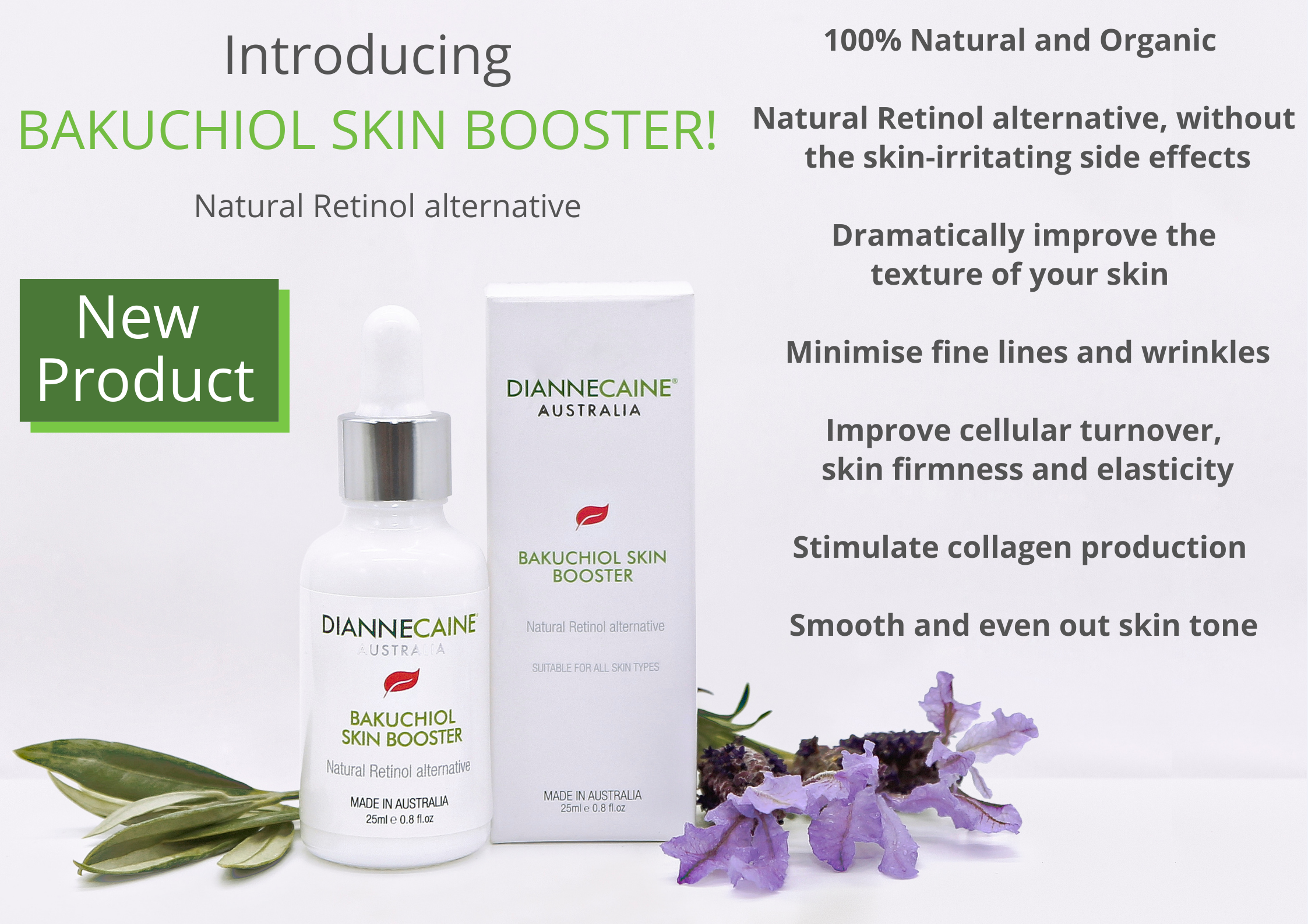 Introducing Bakuchiol Skin Booster