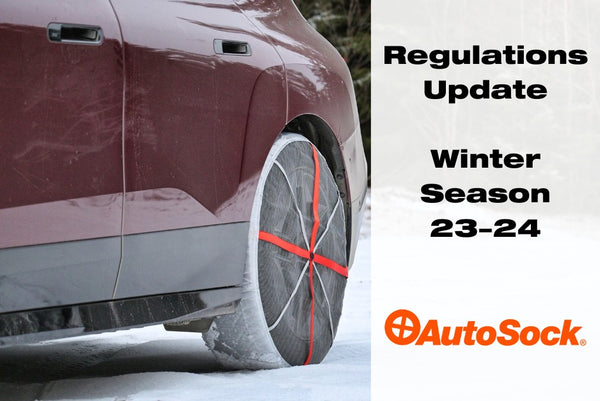 The AutoSock Regulations Update for the winter season 2023-2024