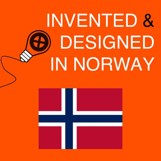 Graphic showing advantage of AutoSock: Invented and designed in Norway