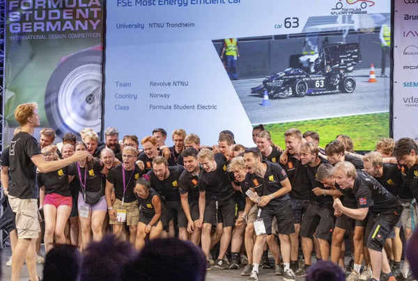 The Revolve NTNU racing team for the Formula Student racing season in 2023