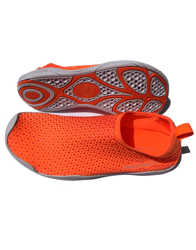 Adult Aqua Shoes, Sunset Orange | Back Beach Co – 