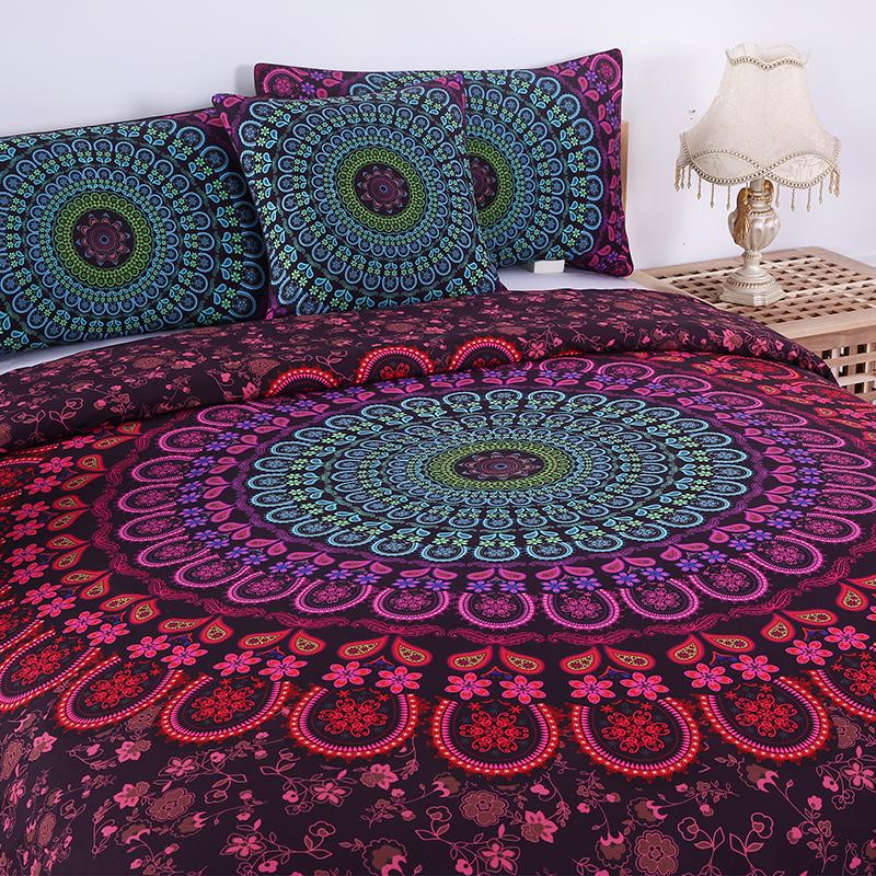 Housse de couette Mandala 4 pièces - La boutique zen