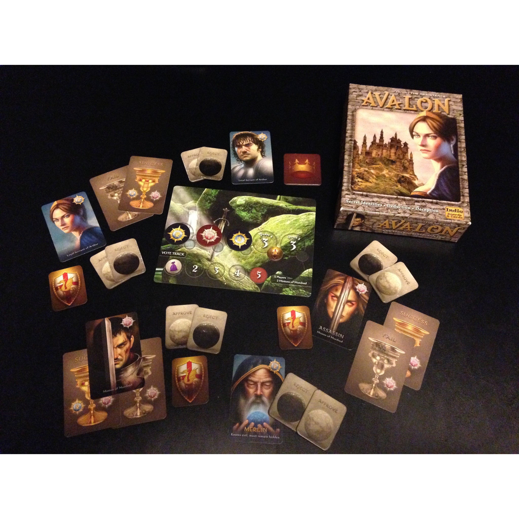 Resistance Avalon Card Game Boardway India