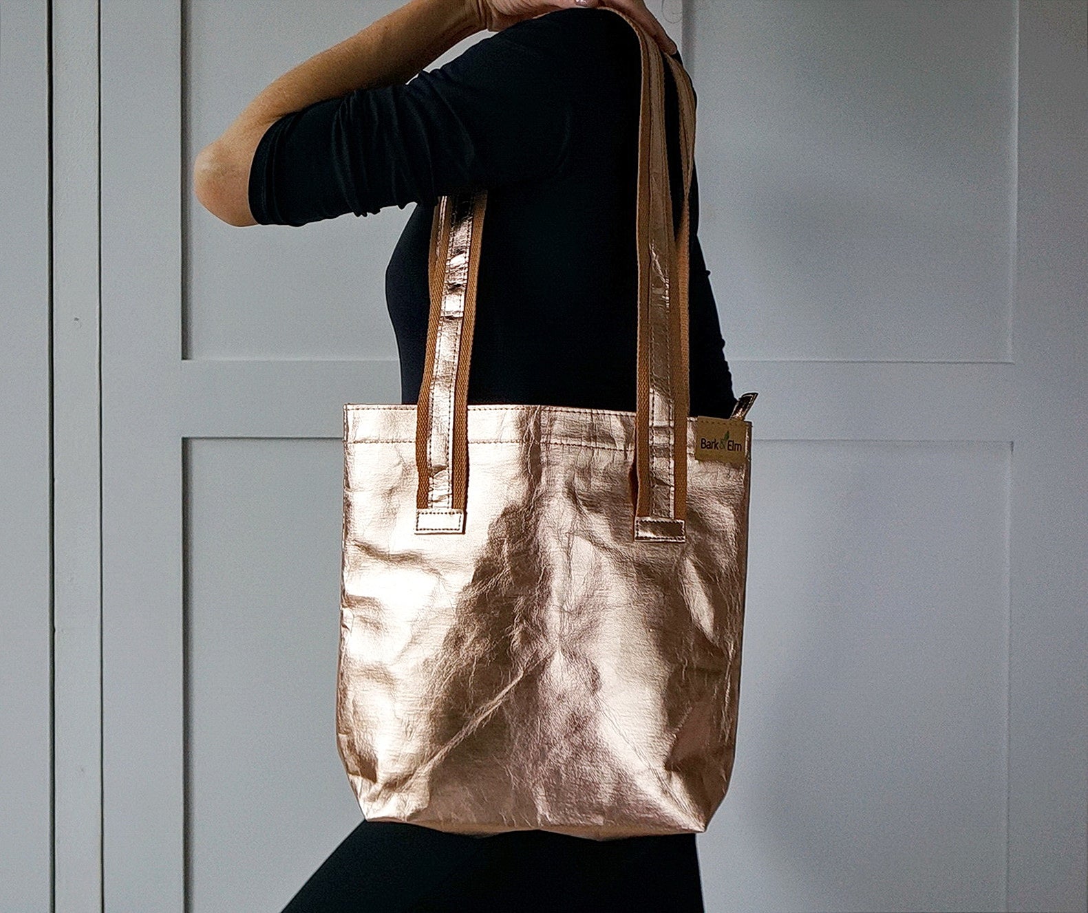 tote bag metallic