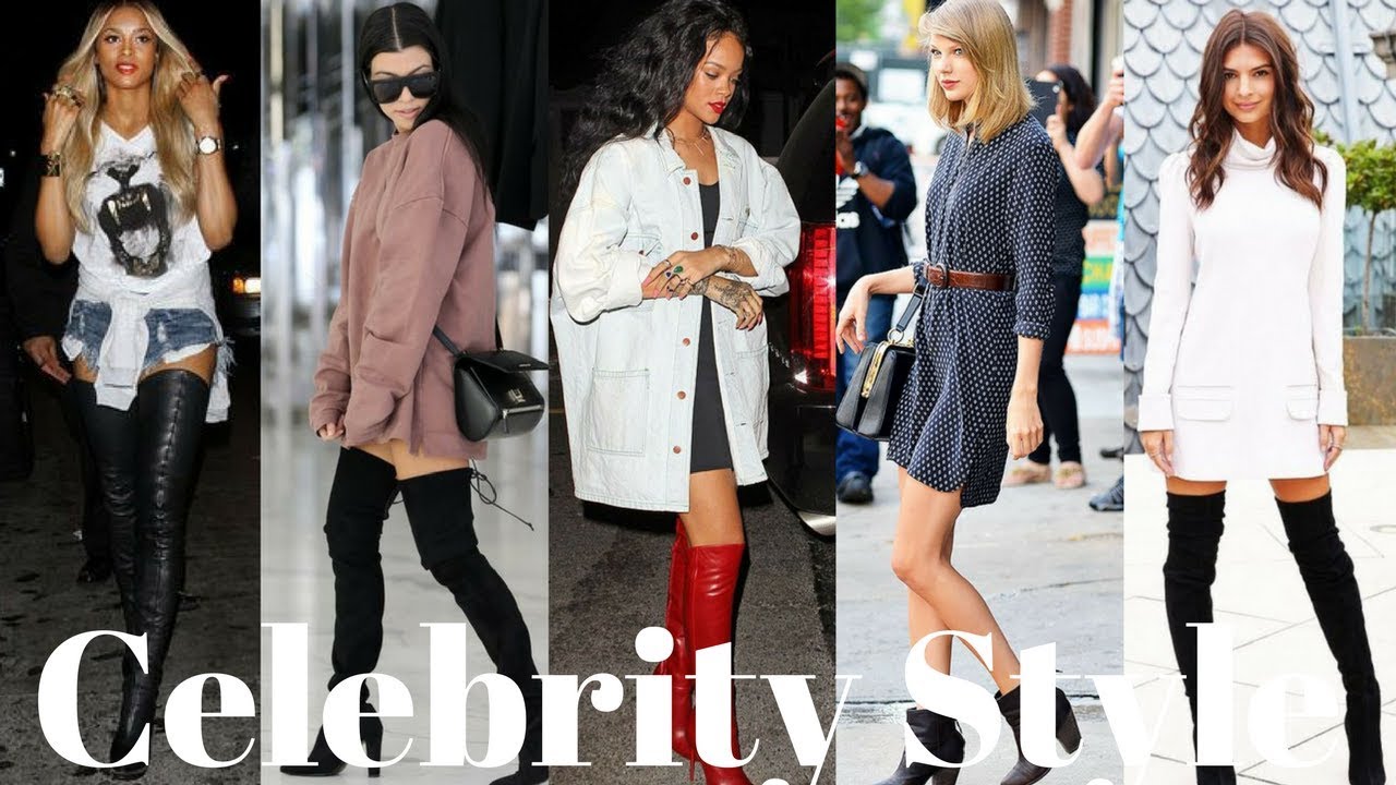 Celebrity Fashion Winter Boots