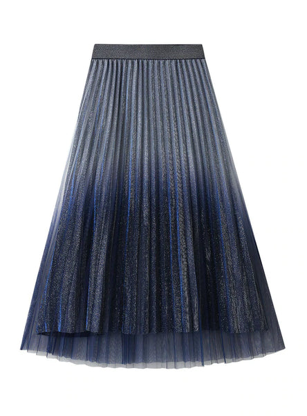 2022 MEDIUM-LENGTH GRADIENT GAUZE SKIRT – Ncocon