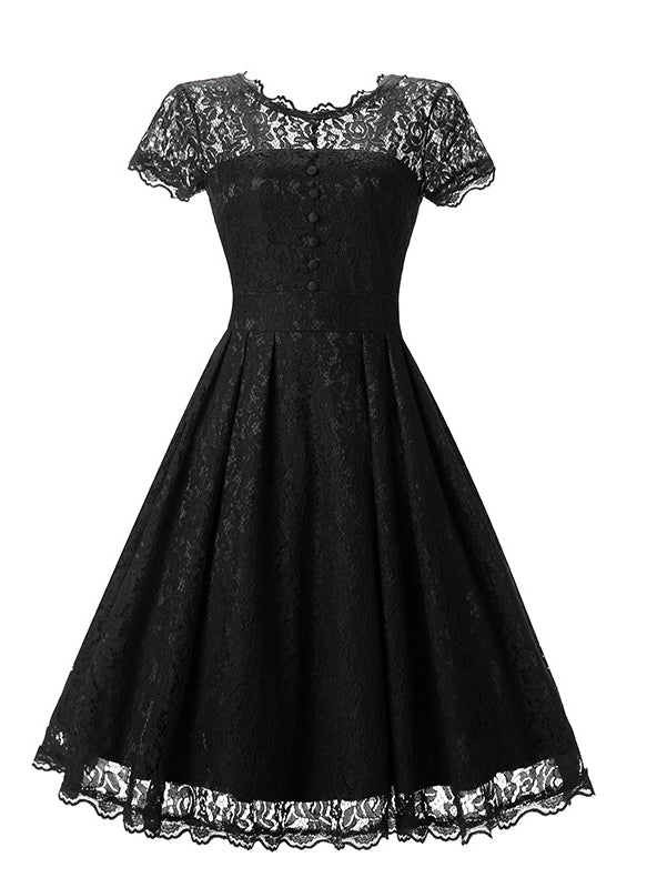 Trendy Black Lace Dresses – Ncocon