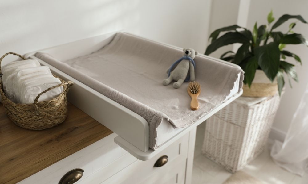 How to Clean and Sanitize a Baby Changing Table - Home Plus Cleaning