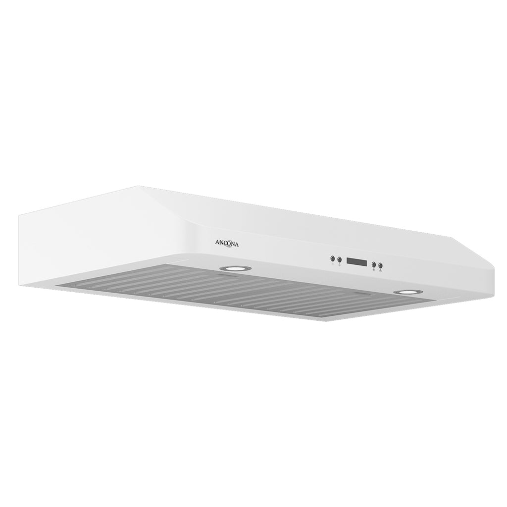 Slim Chef 30 in. Under-Cabinet Range Hood in White — Ancona Home