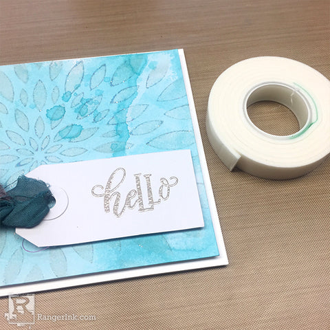 Hello Card by Kathy Paglia Step 6