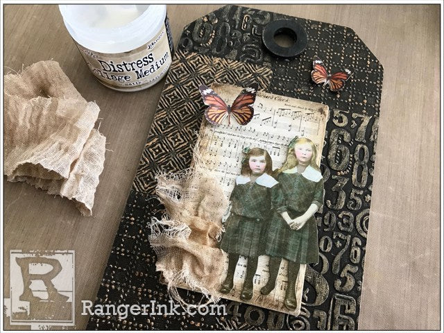 SewPaperPaint: Tim Holtz Memoranda with Paper Dolls and Handmade Flowers