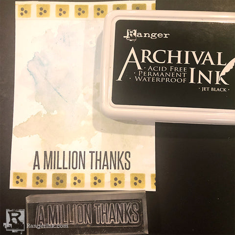 Wendy Vecchi A Million Thanks Card by Cassie Lynch Step 7