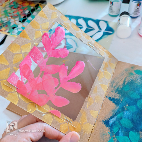 Create Windows in Your Art Journals with Transparencies by Laura Dame Step 5