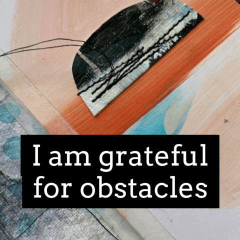 Dina Wakley Gratitude Challenge October