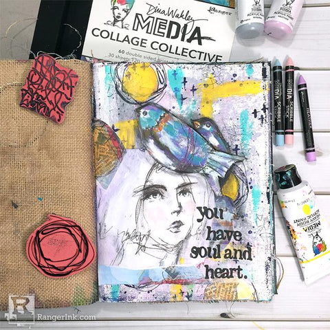  You Have Soul and Heart Journal Page by Carisa Zglobicki