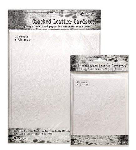 Distress Cracked Leather Cardstock