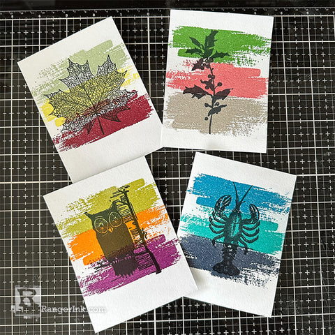 Distress Embossing Glaze Cards by Cheiron Brandon Step 6