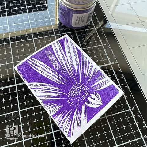 Distress Glaze Bold Botanical Cards by Cheiron Brandon Step 3