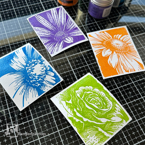 Distress Glaze Bold Botanical Cards by Cheiron Brandon Step 4