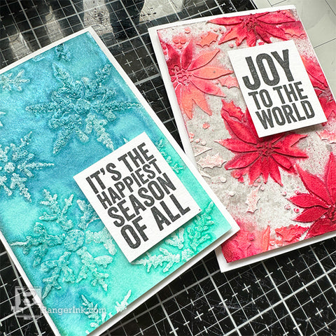 Distress Holiday Mica Stain Cards by Cheiron Brandon Step 12b