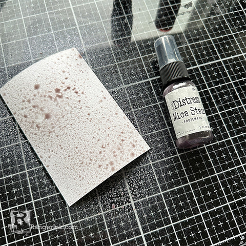 Distress Holiday Mica Stain Cards by Cheiron Brandon Step 2