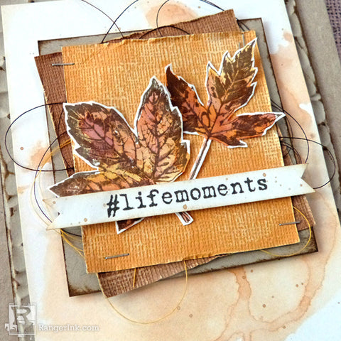 Distress Life Moments Card 