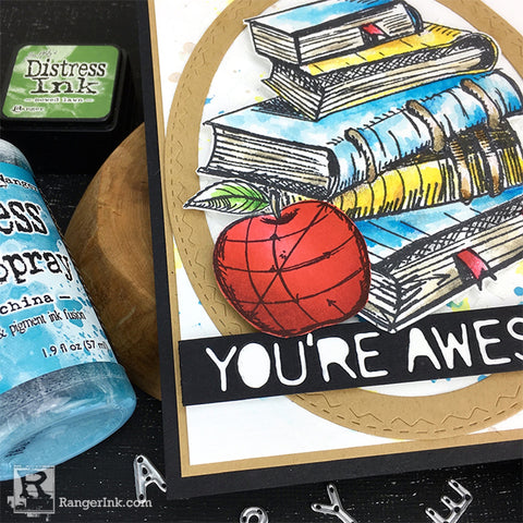 Distress Back to School You're Awesome Card