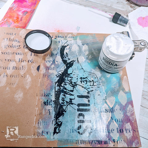 Dress Up Your Journal with a Colorful Tag Tip-In by Laura Dame Step 4