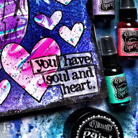 Dylusions Heart and Soul Journal Page Final