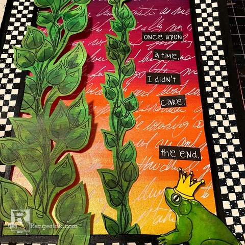 Dylusions Once Upon A Time Journal Page by Jess Peters Step 10