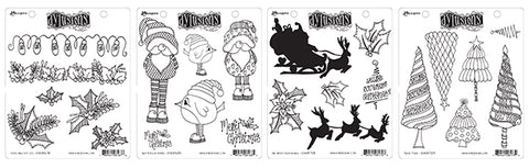 Dylusions Cling Mount Stamps