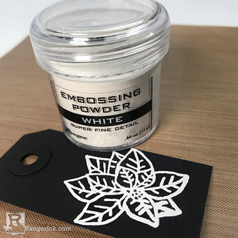 Embossing Kit - 3 Super Fine Embossing Powder with Two