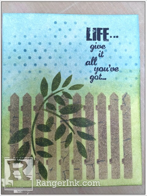 Give It All You’ve Got Card By Wendy Vecchi | www.www.rangerindu.com