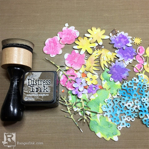 Hello Spring Distress Oxide Card by Bobbi Smith Step 5