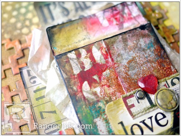 Love Mixed Media by Aida Haron