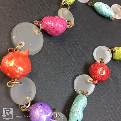 ICE Resin QuickCure Clay Enamel Bead Necklace