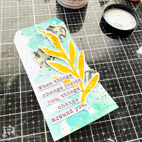 Mixed Media Tag Step 5