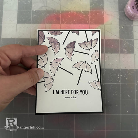 Perfect Pearls Rain or Shine Card by Jess Francisco Step 5