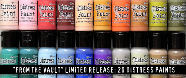 Tim Holtz From The Vault Limited Release 20 Paints 