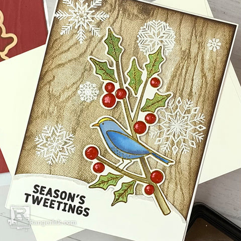 Simon Hurley Season Tweetings Card by Lieschen Harshbarger Finished Project