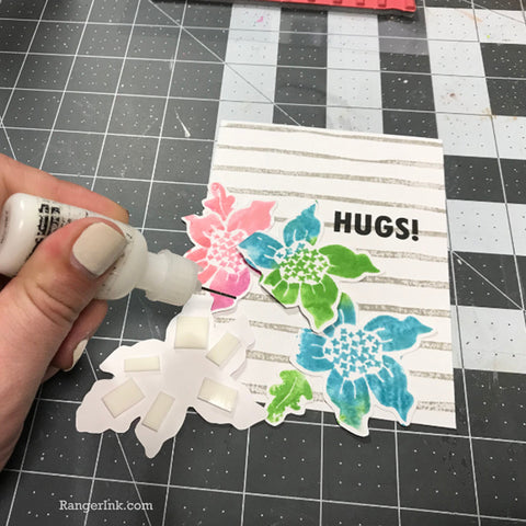 Simon Hurley create Hugs Card Step 6