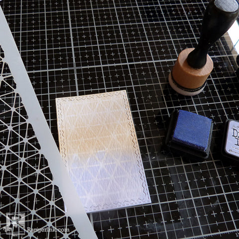 Speckled Embossing Powder Tags Step 6