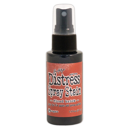 Tim Holtz Distress® Spray Stain Fired Brick, 2oz Image 1