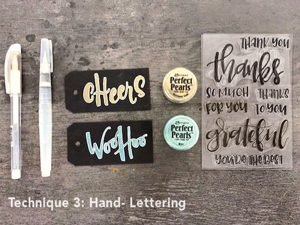 Perfect Pearls Hand-Lettering