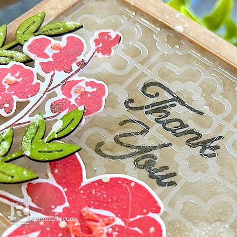 Thank You Shaker Card with Texture Paste by Kimberly Boliver Final
